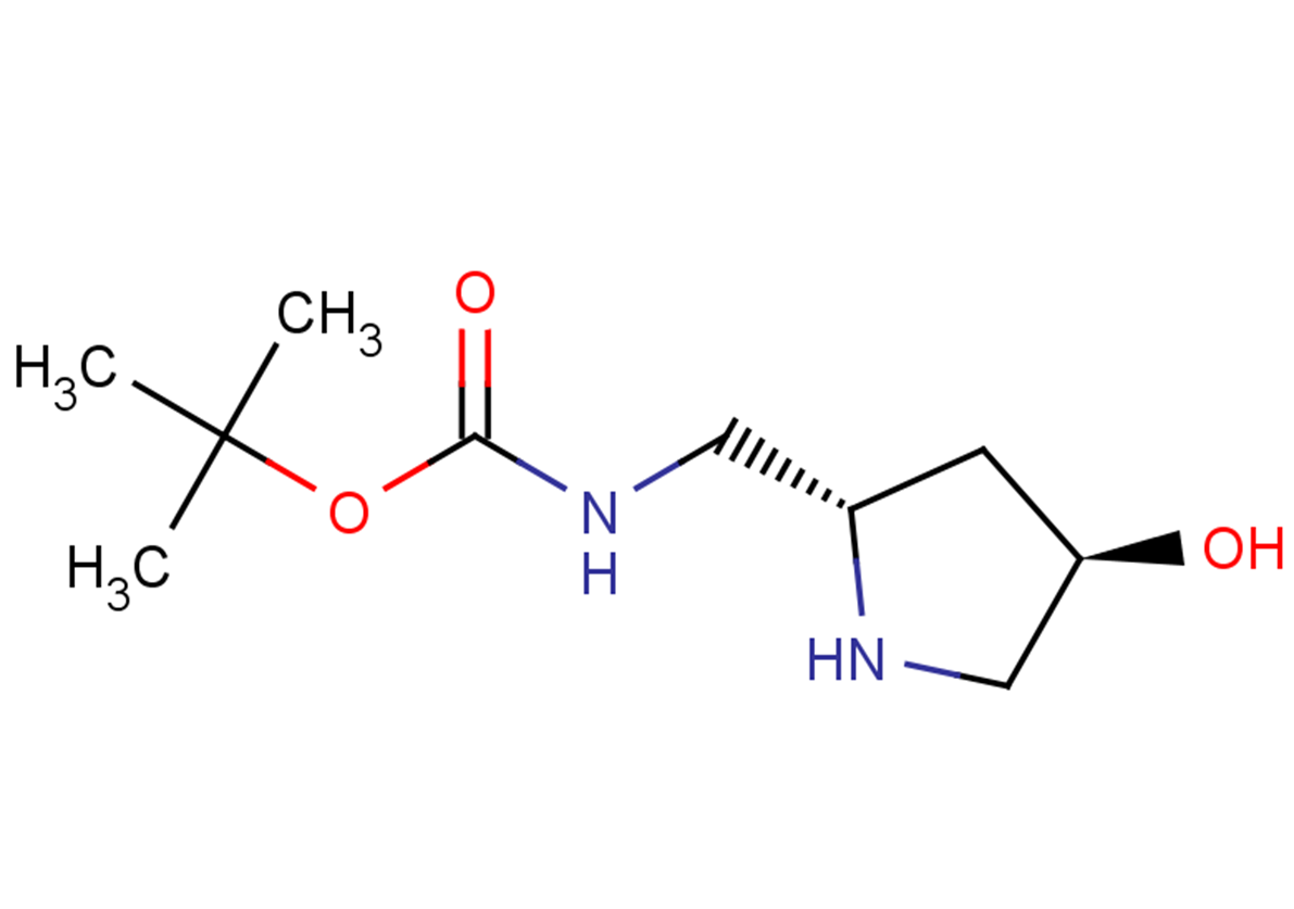 tert-butyl N-{[(2S,4R)-4-hydroxypyrrolidin-2-yl]methyl}carbamate