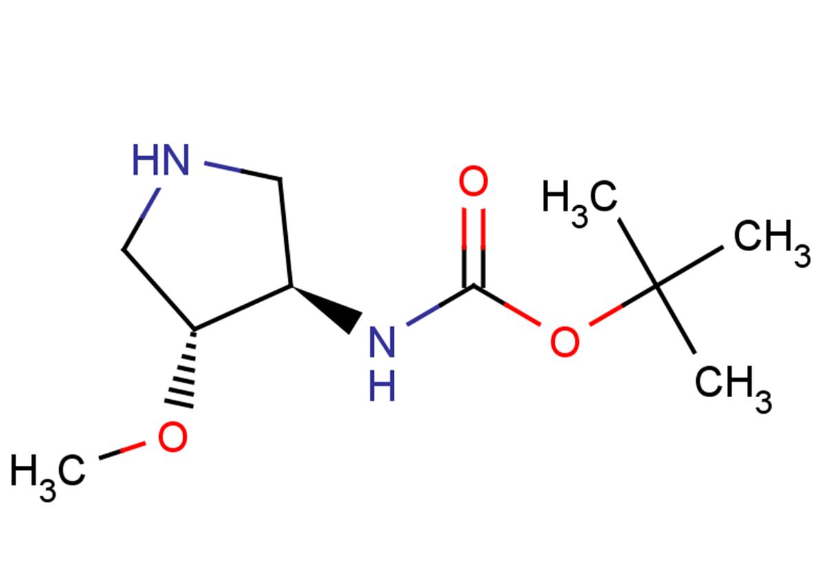 tert-butyl N-[(3R,4R)-4-methoxypyrrolidin-3-yl]carbamate