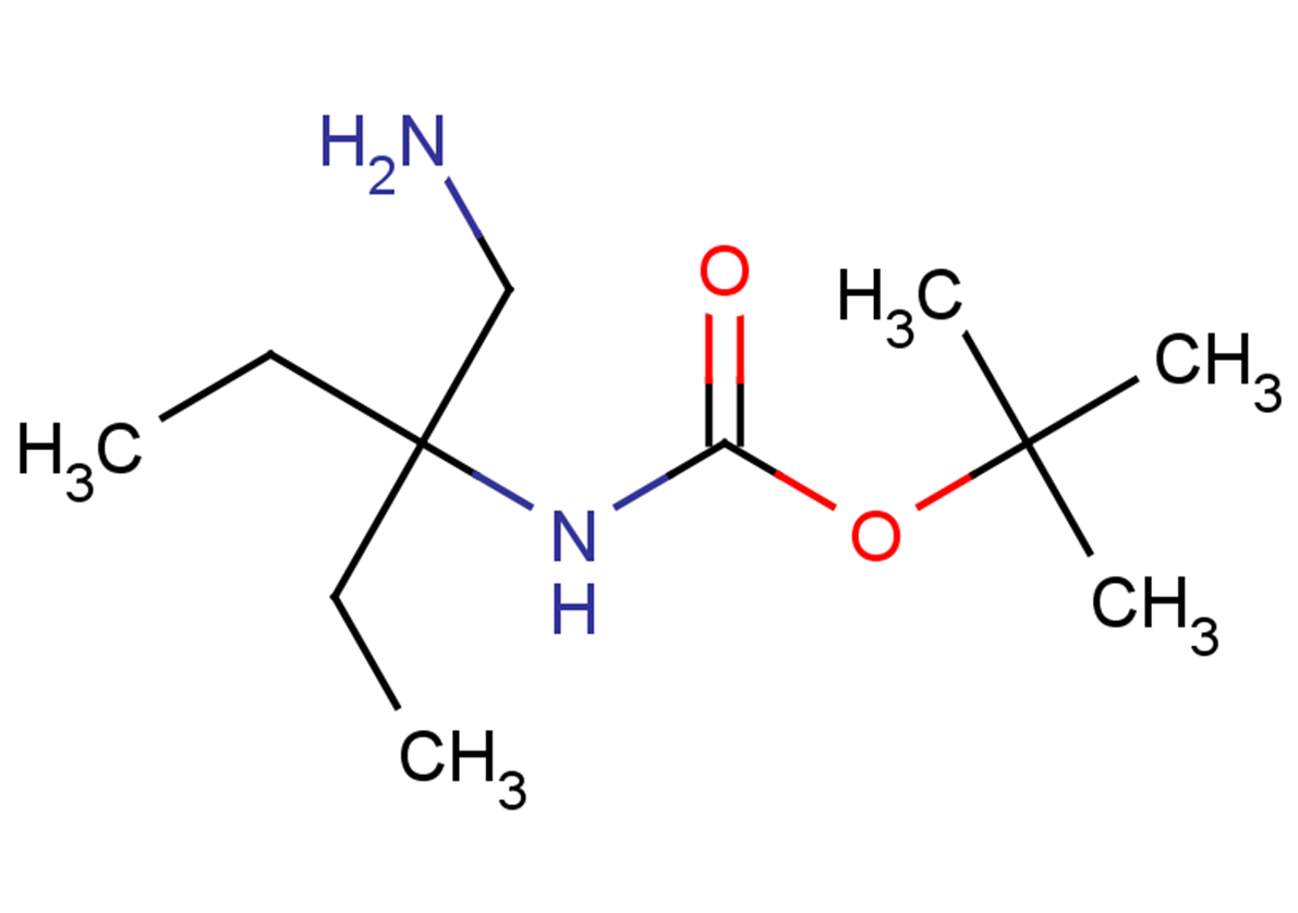tert-butyl N-[3-(aminomethyl)pentan-3-yl]carbamate