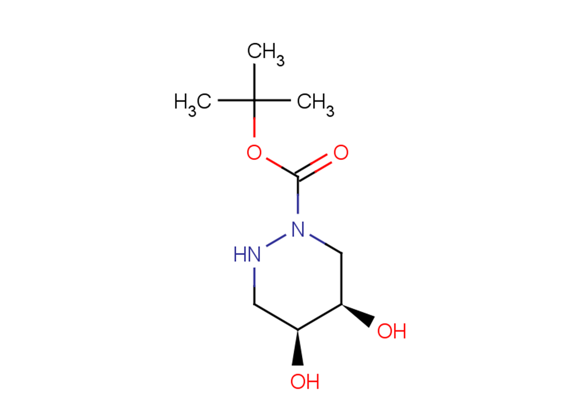 tert-butyl (4S,5R)-4,5-dihydroxy-1,2-diazinane-1-carboxylate