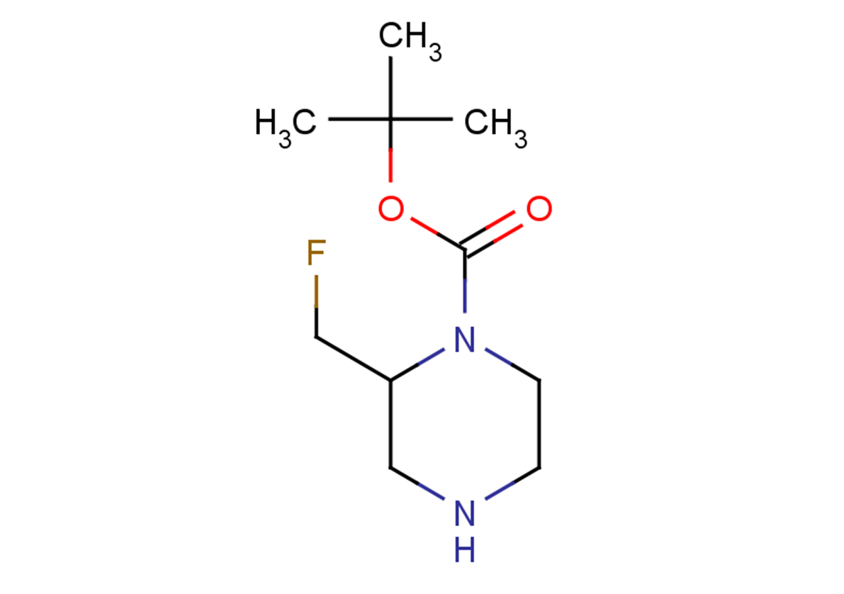 tert-butyl 2-(fluoromethyl)piperazine-1-carboxylate