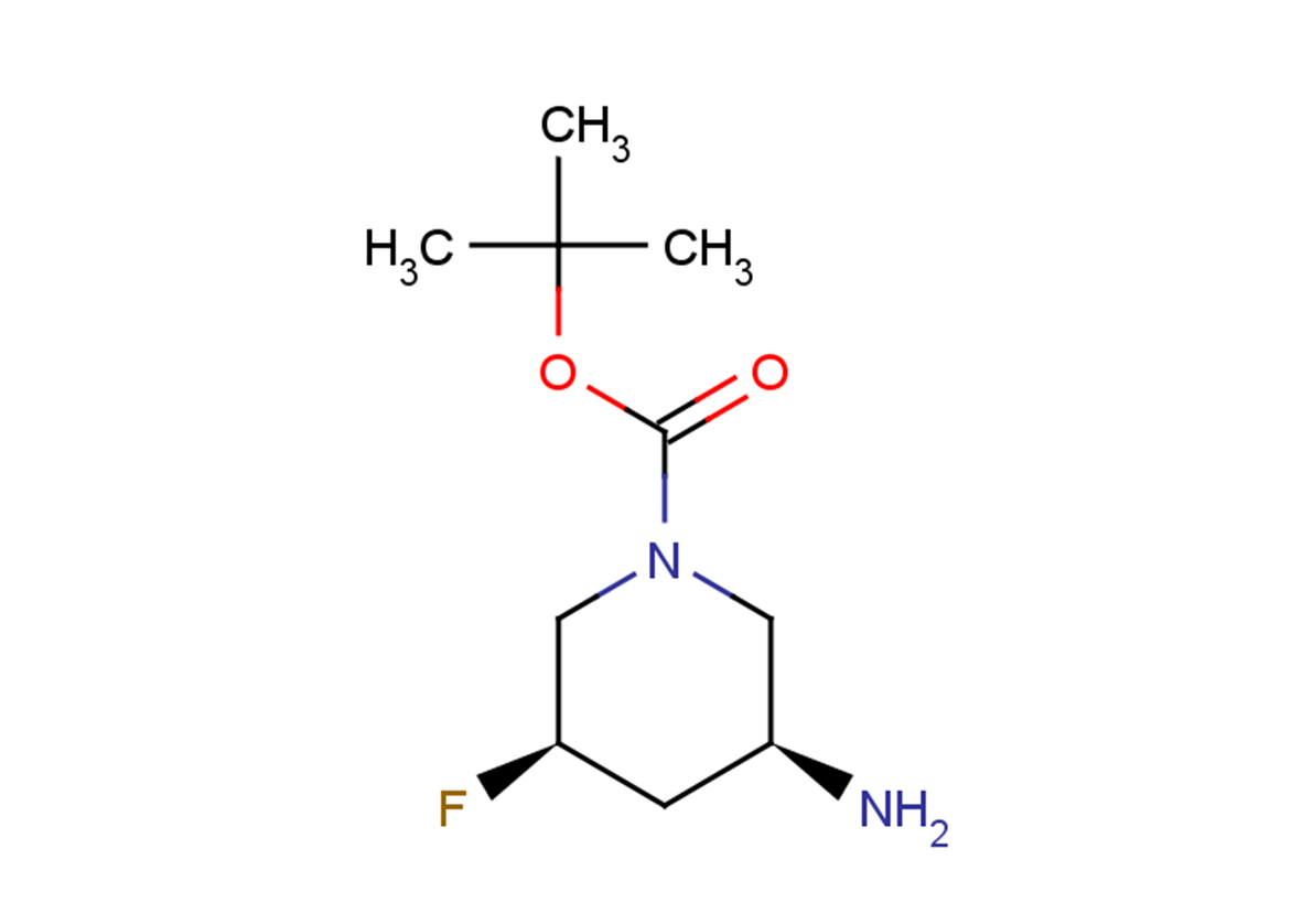 tert-butyl (3S,5R)-3-amino-5-fluoropiperidine-1-carboxylate