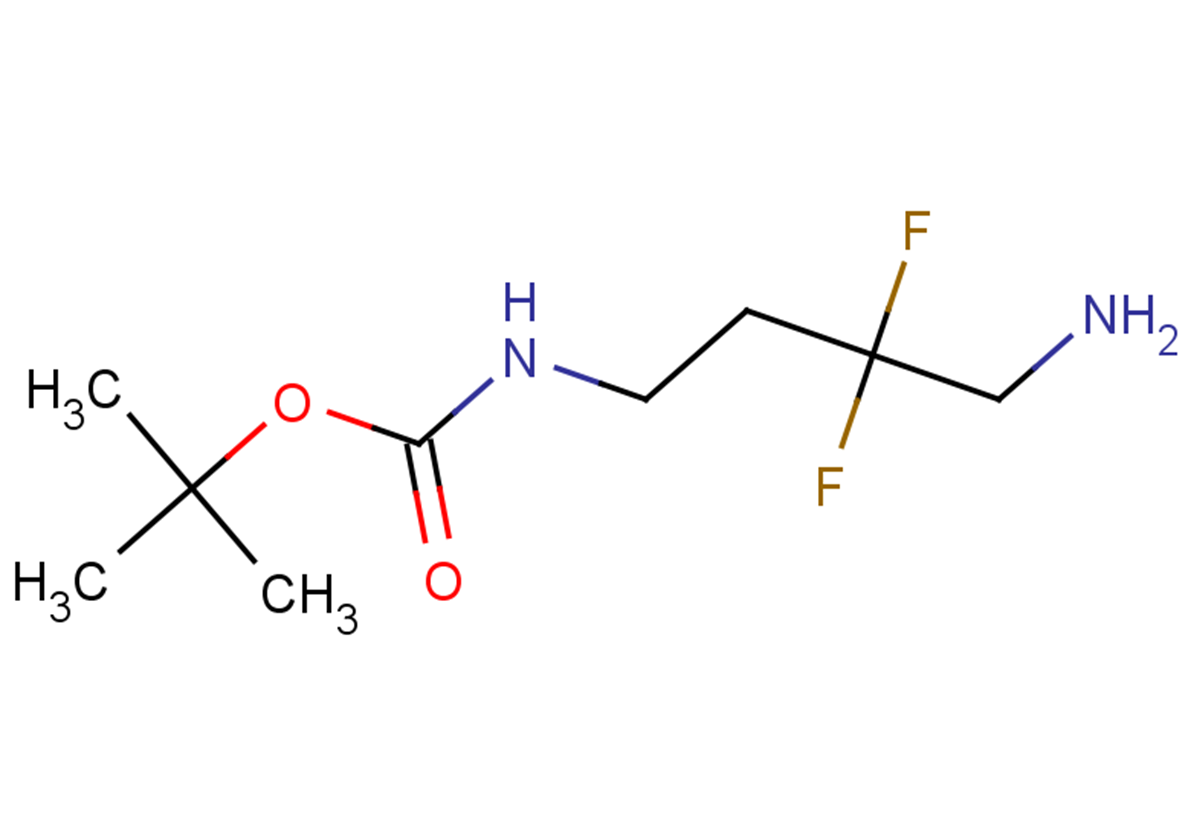tert-butyl N-(4-amino-3,3-difluorobutyl)carbamate