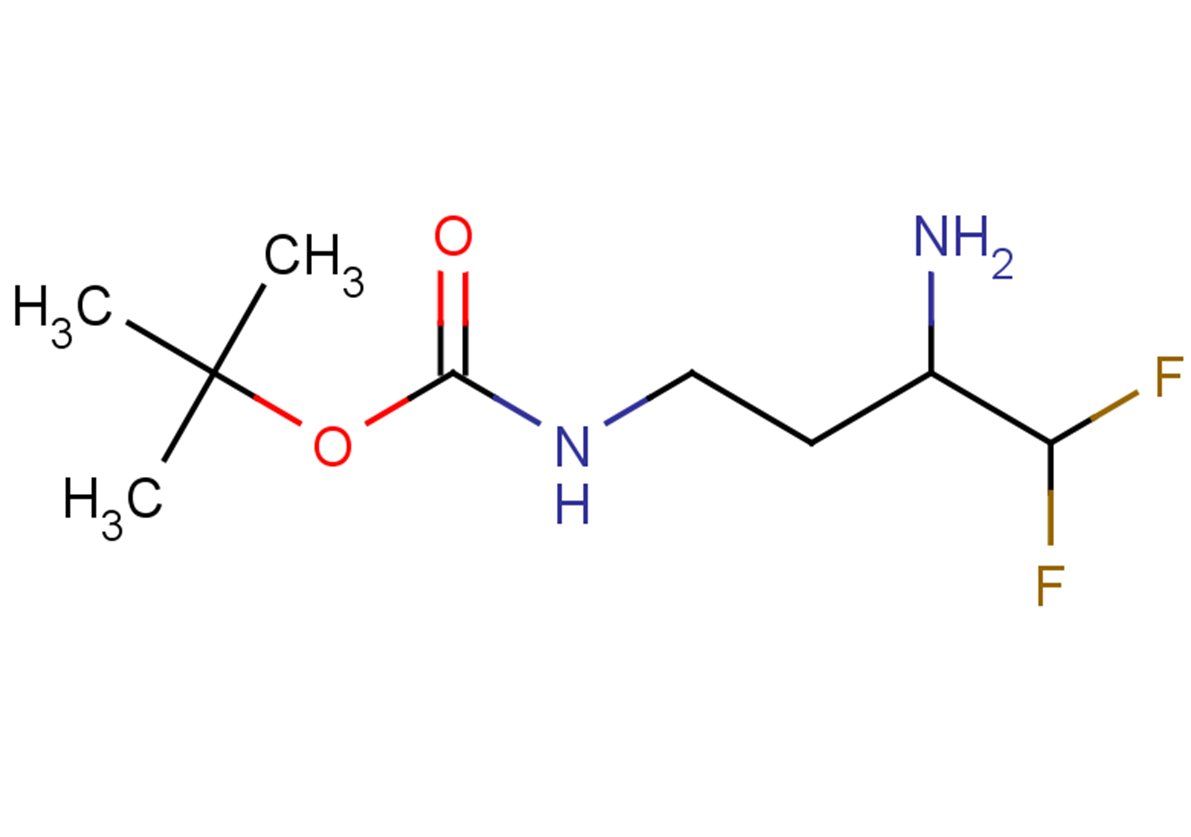 tert-butyl N-(3-amino-4,4-difluorobutyl)carbamate