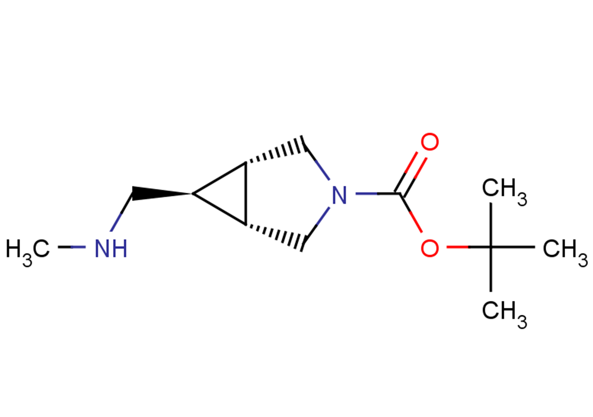 tert-butyl (1R,5S,6S)-6-[(methylamino)methyl]-3-azabicyclo[3.1.0]hexane-3-carboxylate