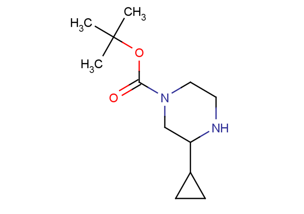 tert-butyl 3-cyclopropylpiperazine-1-carboxylate