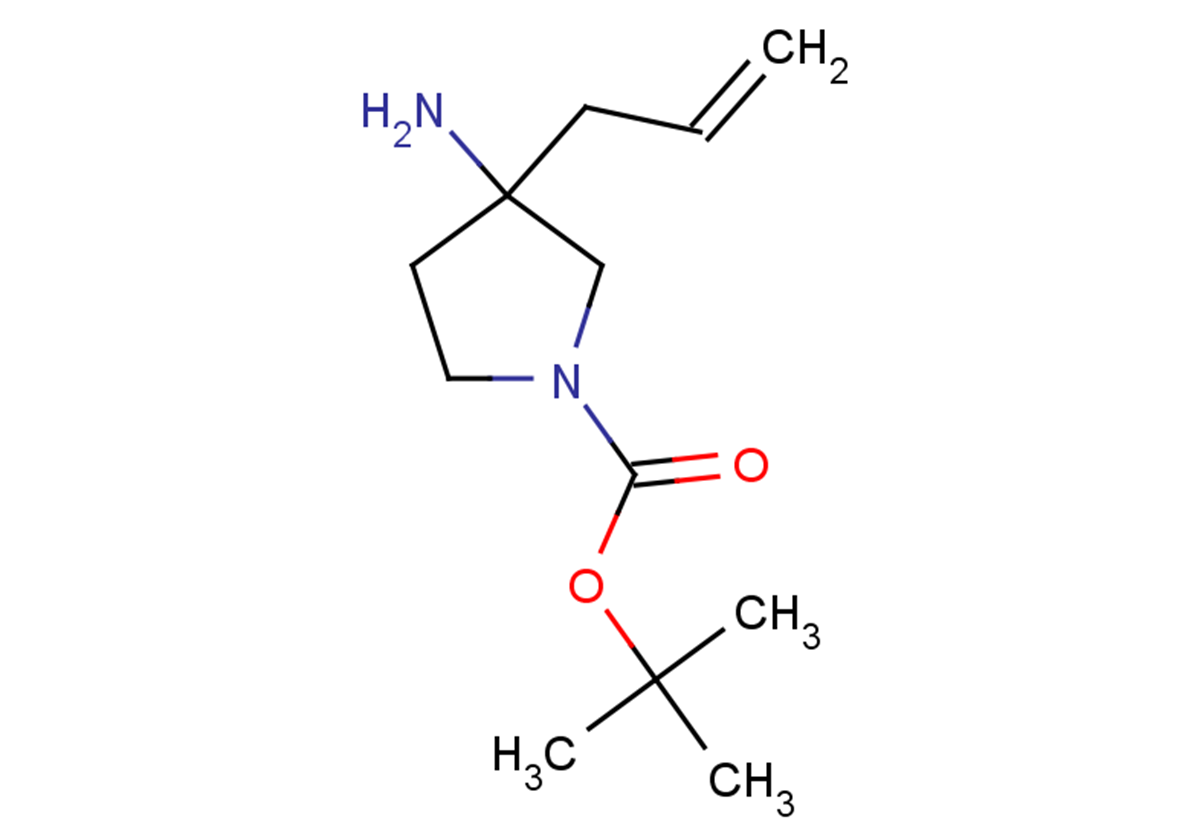 tert-butyl 3-amino-3-(prop-2-en-1-yl)pyrrolidine-1-carboxylate