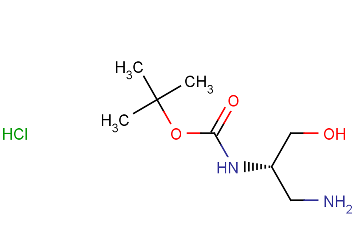 tert-butyl N-[(2S)-1-amino-3-hydroxypropan-2-yl]carbamate hydrochloride