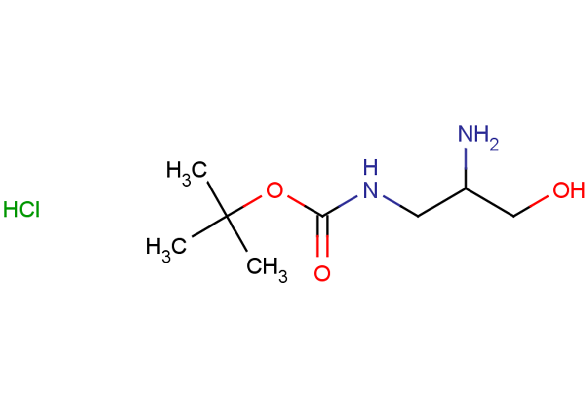 tert-butyl N-(2-amino-3-hydroxypropyl)carbamate hydrochloride