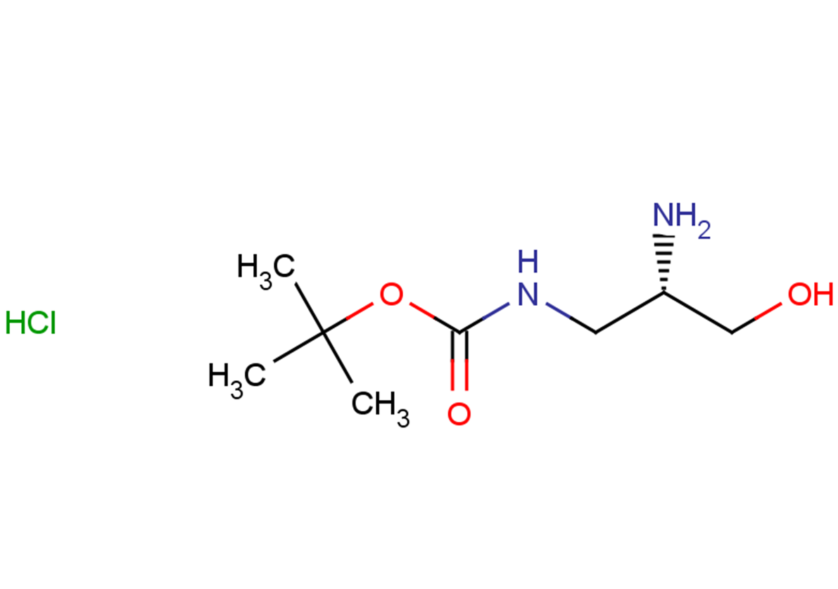 tert-butyl N-[(2S)-2-amino-3-hydroxypropyl]carbamate hydrochloride