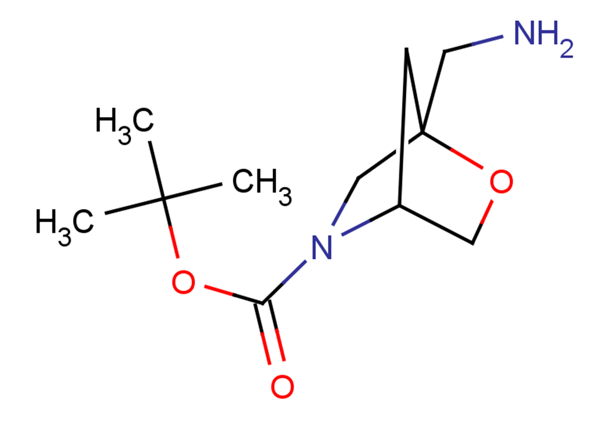 tert-butyl 1-(aminomethyl)-2-oxa-5-azabicyclo[2.2.1]heptane-5-carboxylate