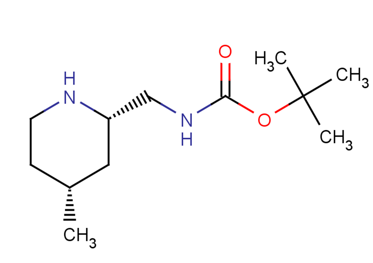 tert-butyl N-{[(2S,4R)-4-methylpiperidin-2-yl]methyl}carbamate