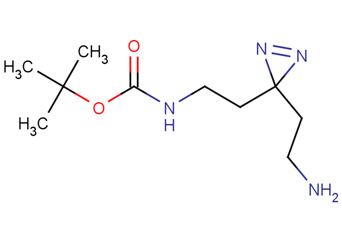 tert-butyl N-{2-[3-(2-aminoethyl)-3H-diazirin-3-yl]ethyl}carbamate