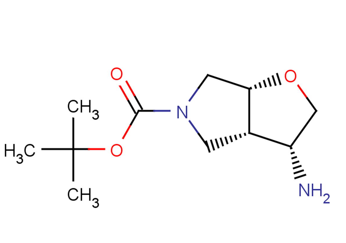tert-butyl (3R,3aS,6aR)-3-amino-hexahydro-2H-furo[2,3-c]pyrrole-5-carboxylate