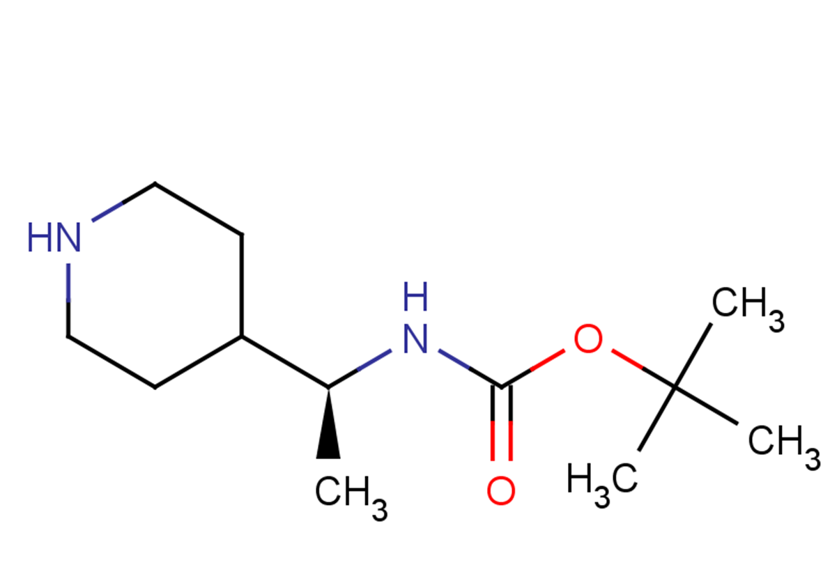 tert-butyl N-[(1S)-1-(piperidin-4-yl)ethyl]carbamate