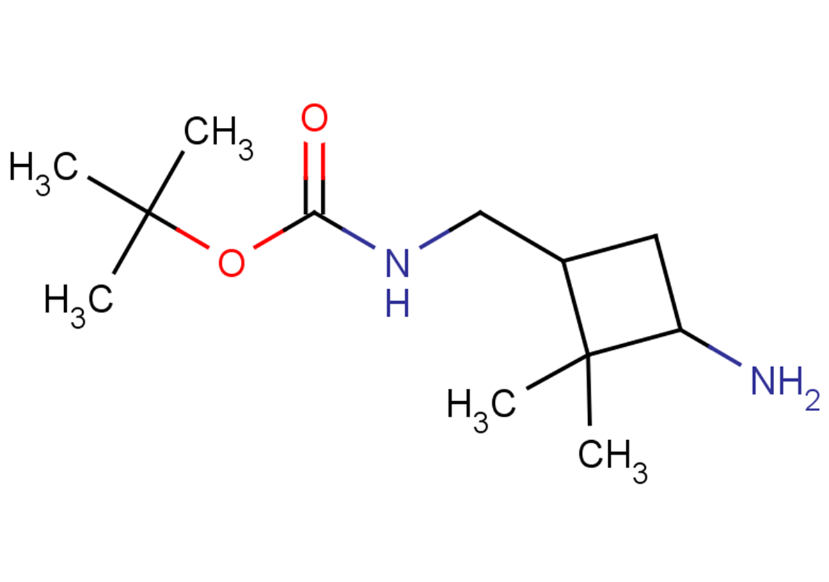 tert-butyl N-[(3-amino-2,2-dimethylcyclobutyl)methyl]carbamate