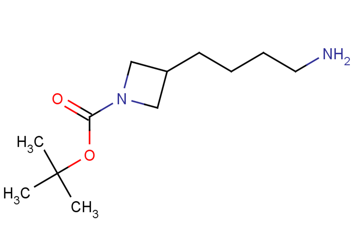 tert-butyl 3-(4-aminobutyl)azetidine-1-carboxylate