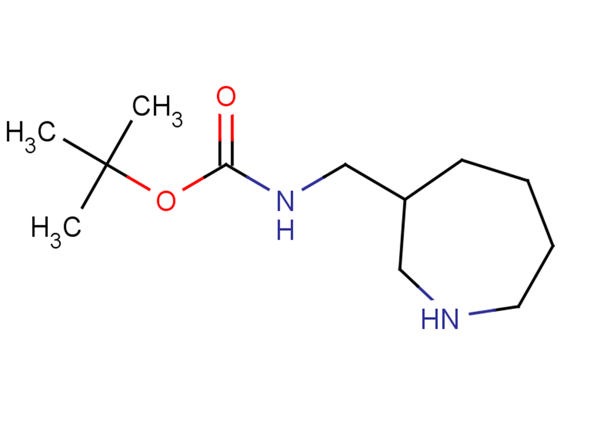 tert-butyl N-(azepan-3-ylmethyl)carbamate