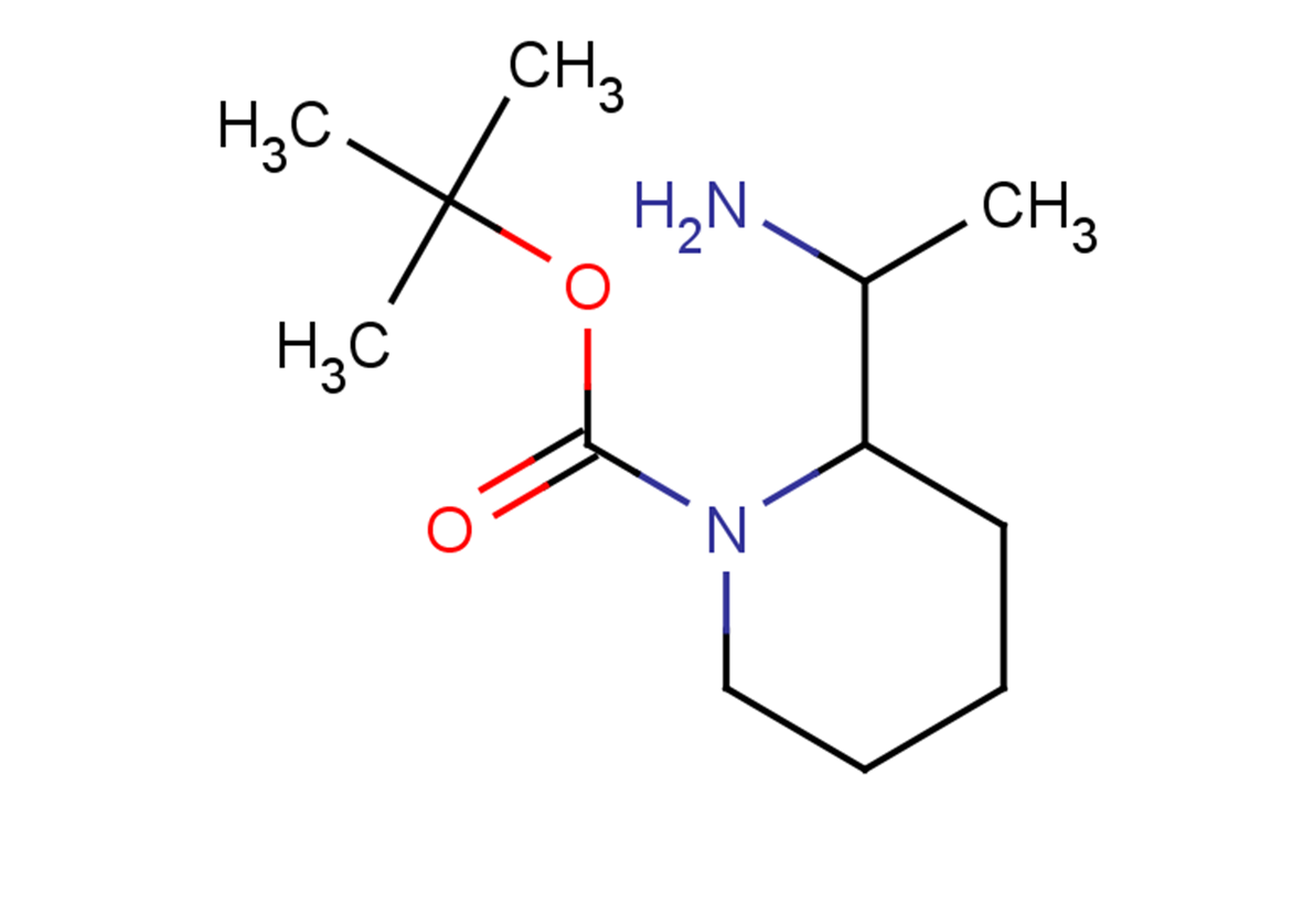 tert-butyl 2-(1-aminoethyl)piperidine-1-carboxylate