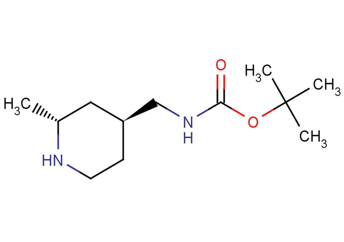 tert-butyl N-{[(2R,4S)-2-methylpiperidin-4-yl]methyl}carbamate
