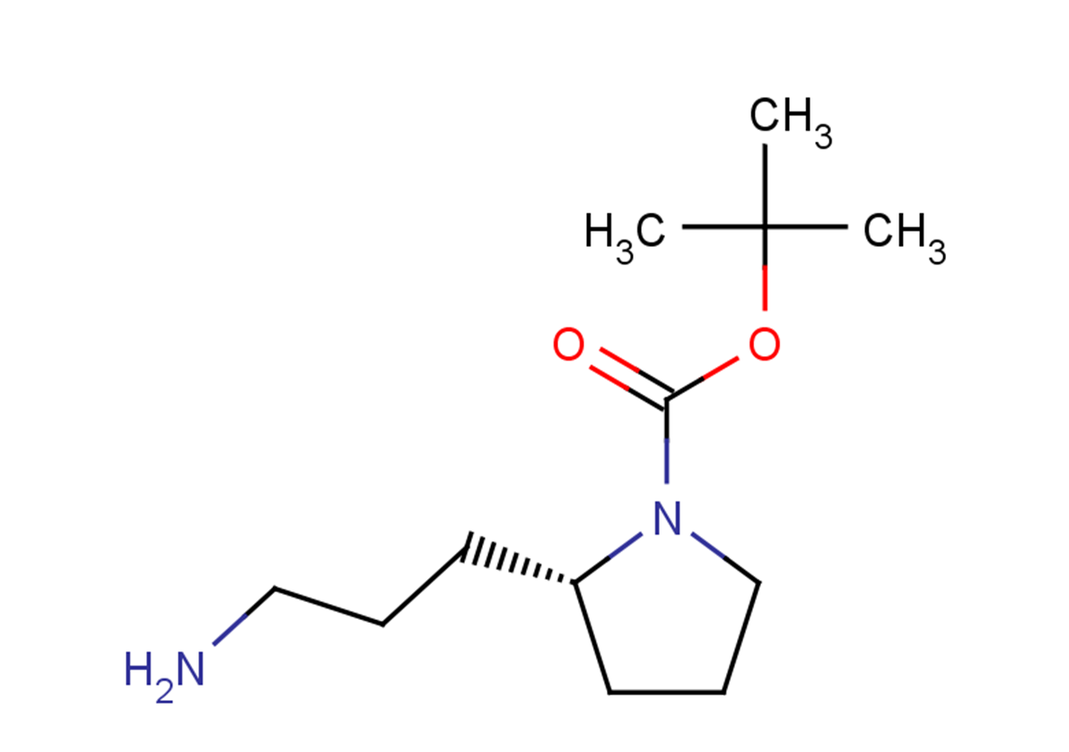 tert-butyl (2S)-2-(3-aminopropyl)pyrrolidine-1-carboxylate