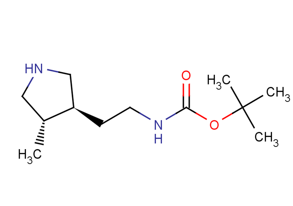 tert-butyl N-{2-[(3S,4S)-4-methylpyrrolidin-3-yl]ethyl}carbamate