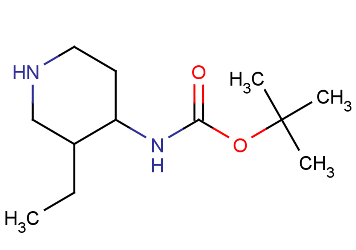 tert-butyl N-(3-ethylpiperidin-4-yl)carbamate