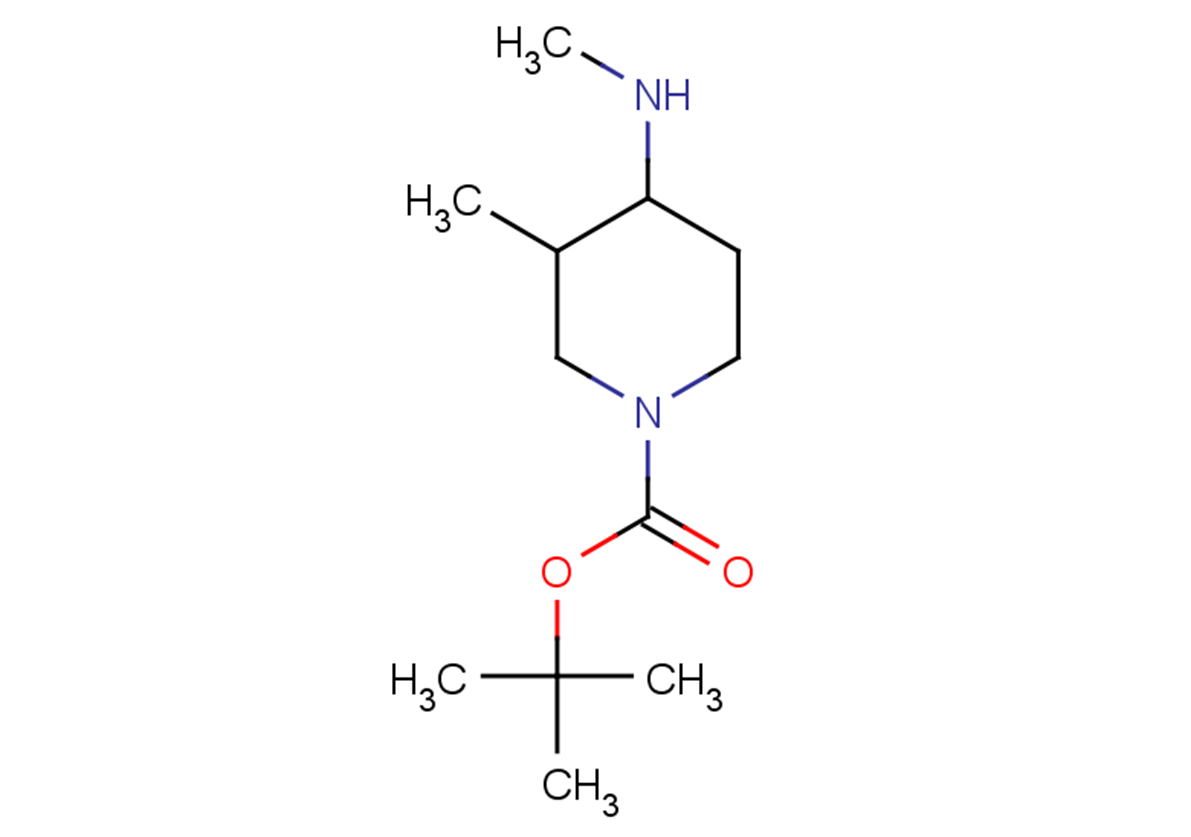 tert-butyl 3-methyl-4-(methylamino)piperidine-1-carboxylate