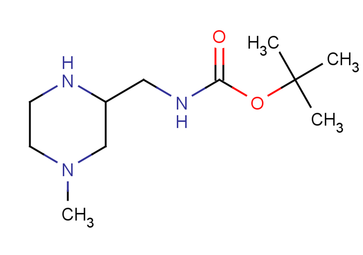 tert-butyl N-[(4-methylpiperazin-2-yl)methyl]carbamate