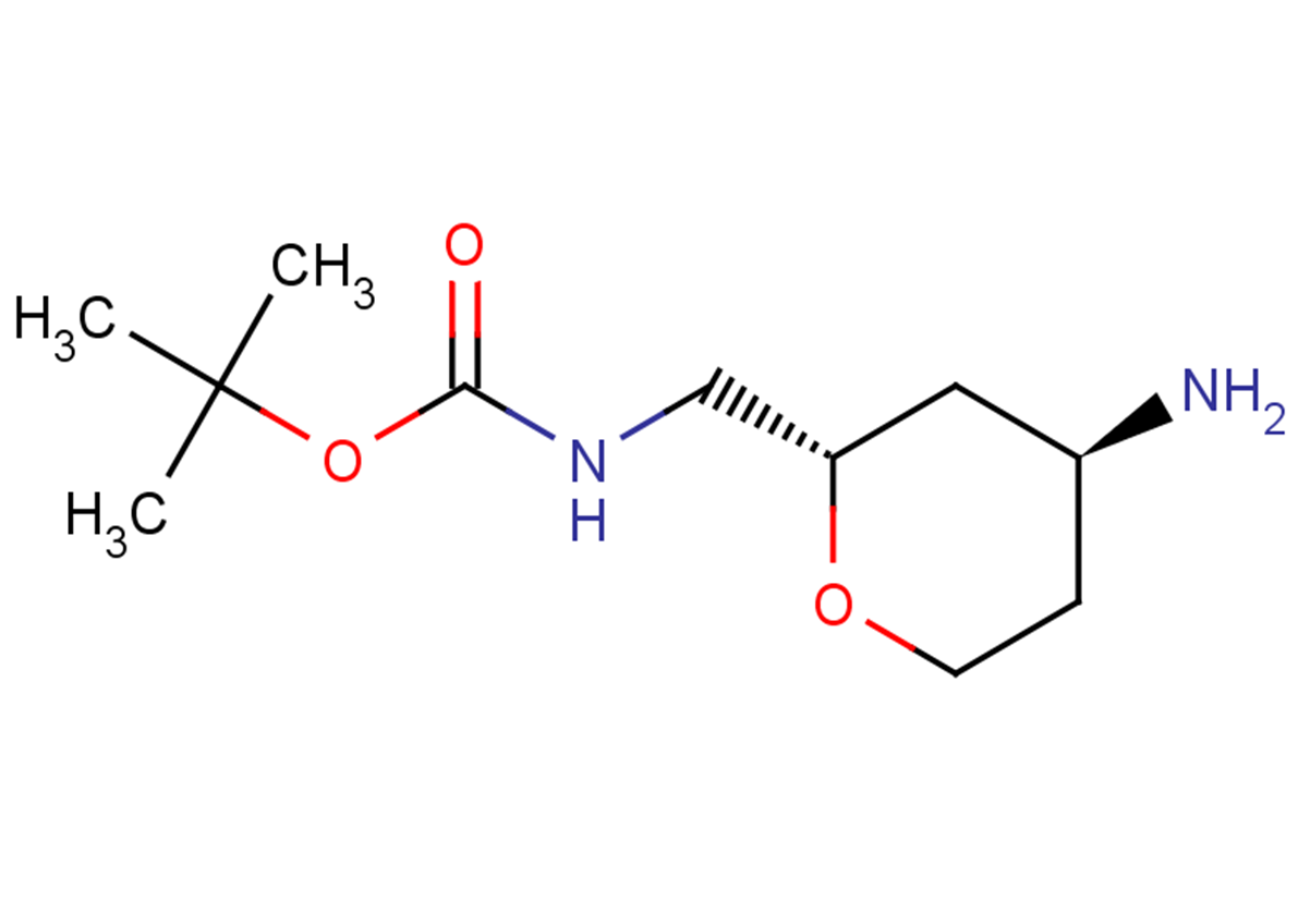 tert-butyl N-{[(2S,4S)-4-aminooxan-2-yl]methyl}carbamate