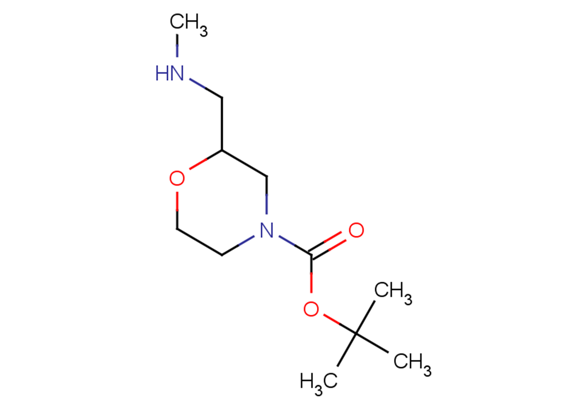 tert-butyl 2-[(methylamino)methyl]morpholine-4-carboxylate
