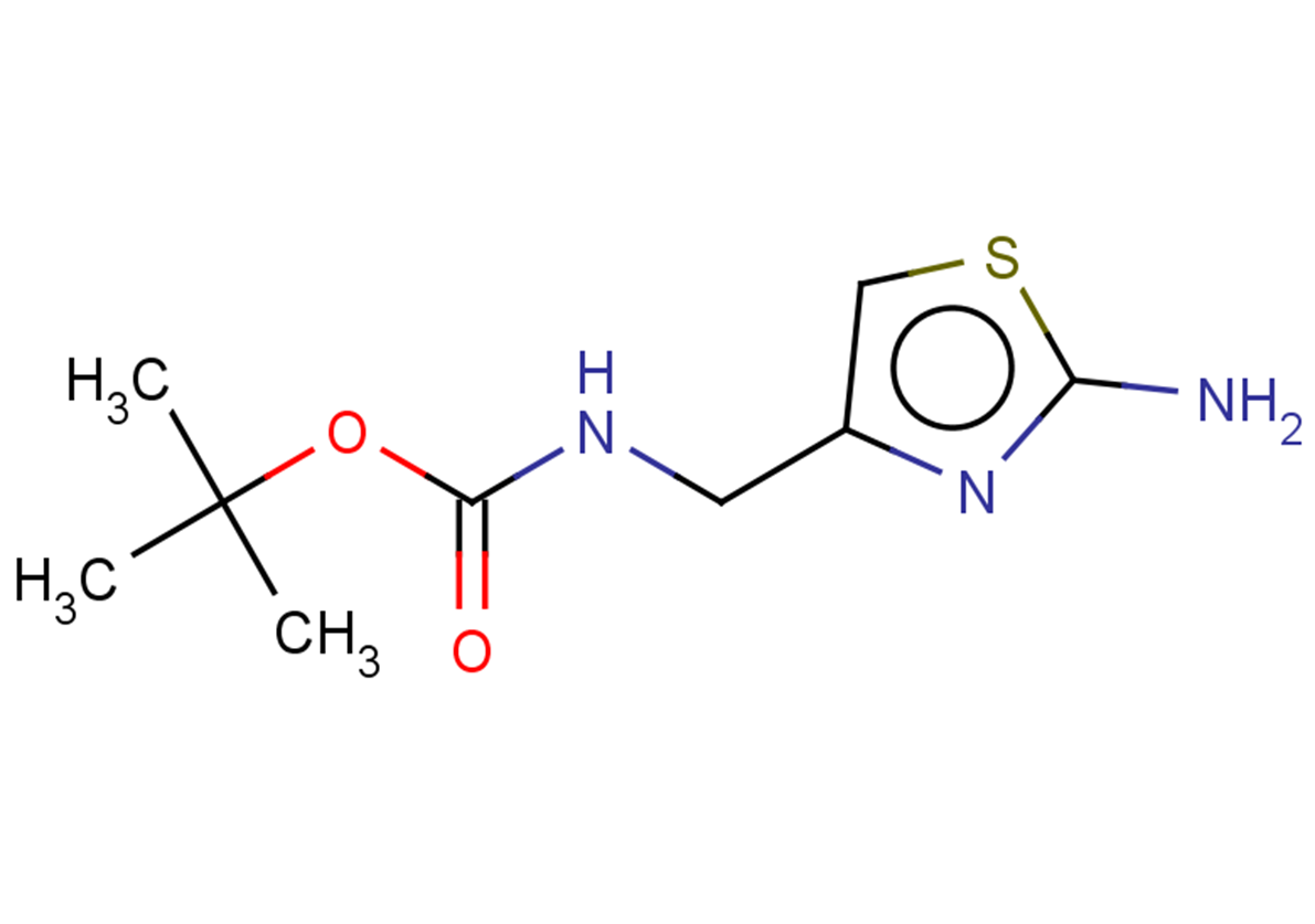 tert-butyl N-[(2-amino-1,3-thiazol-4-yl)methyl]carbamate