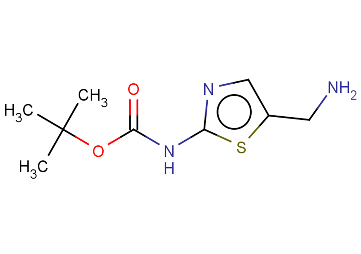 tert-butyl N-[5-(aminomethyl)-1,3-thiazol-2-yl]carbamate