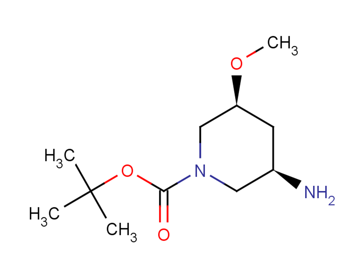 tert-butyl (3R,5S)-3-amino-5-methoxypiperidine-1-carboxylate