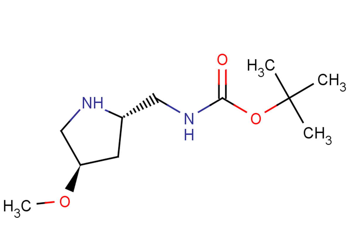 tert-butyl N-{[(2S,4R)-4-methoxypyrrolidin-2-yl]methyl}carbamate