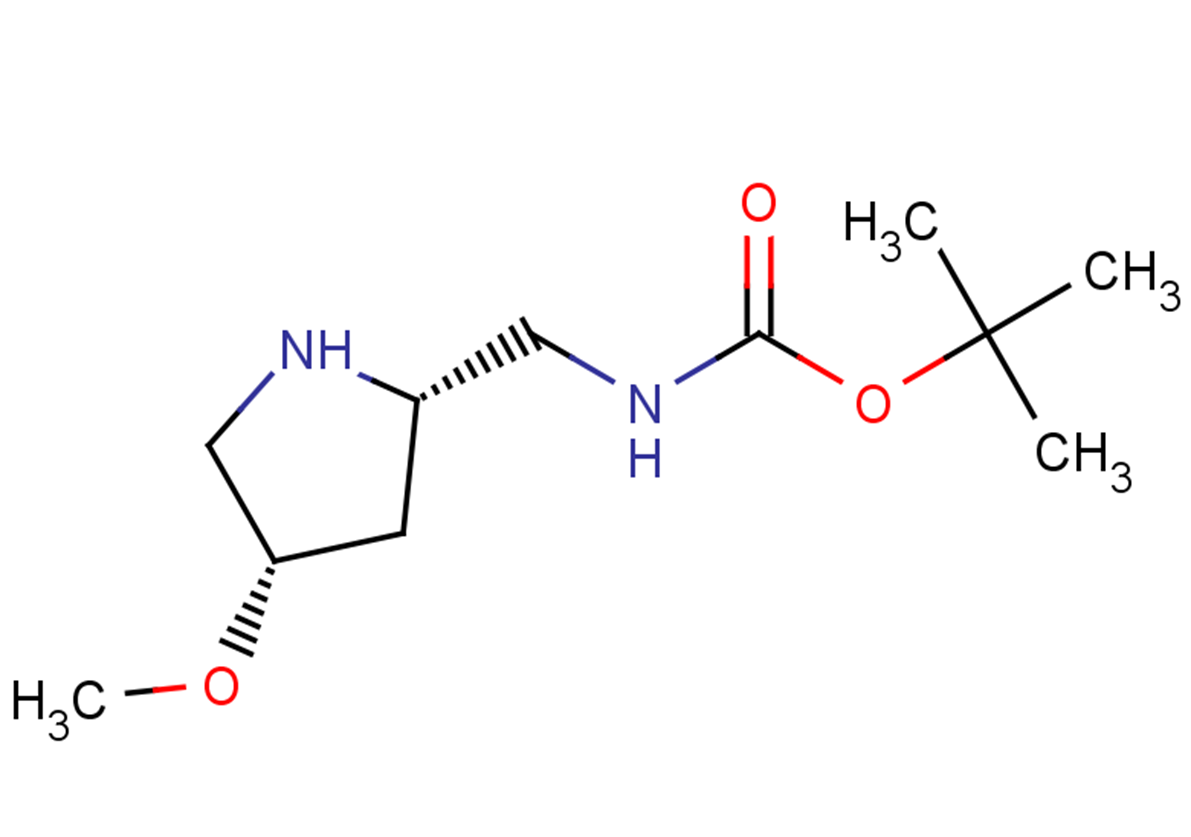 tert-butyl N-{[(2S,4S)-4-methoxypyrrolidin-2-yl]methyl}carbamate