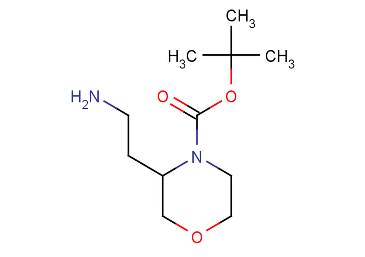 tert-butyl 3-(2-aminoethyl)morpholine-4-carboxylate