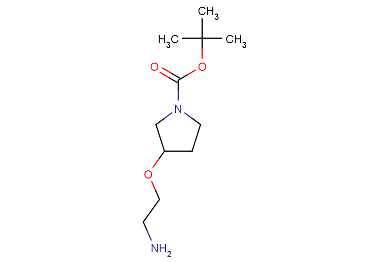 tert-butyl 3-(2-aminoethoxy)pyrrolidine-1-carboxylate