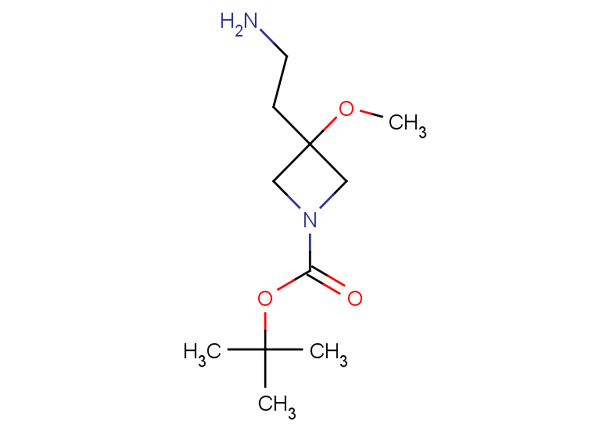 tert-butyl 3-(2-aminoethyl)-3-methoxyazetidine-1-carboxylate