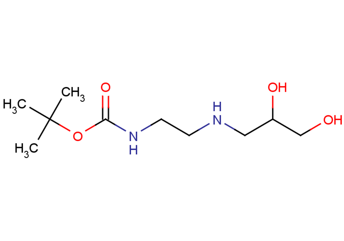 tert-butyl N-{2-[(2,3-dihydroxypropyl)amino]ethyl}carbamate