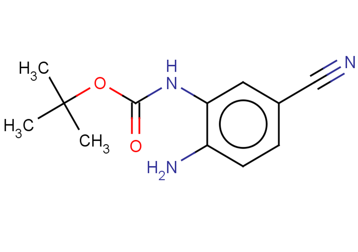 tert-butyl N-(2-amino-5-cyanophenyl)carbamate