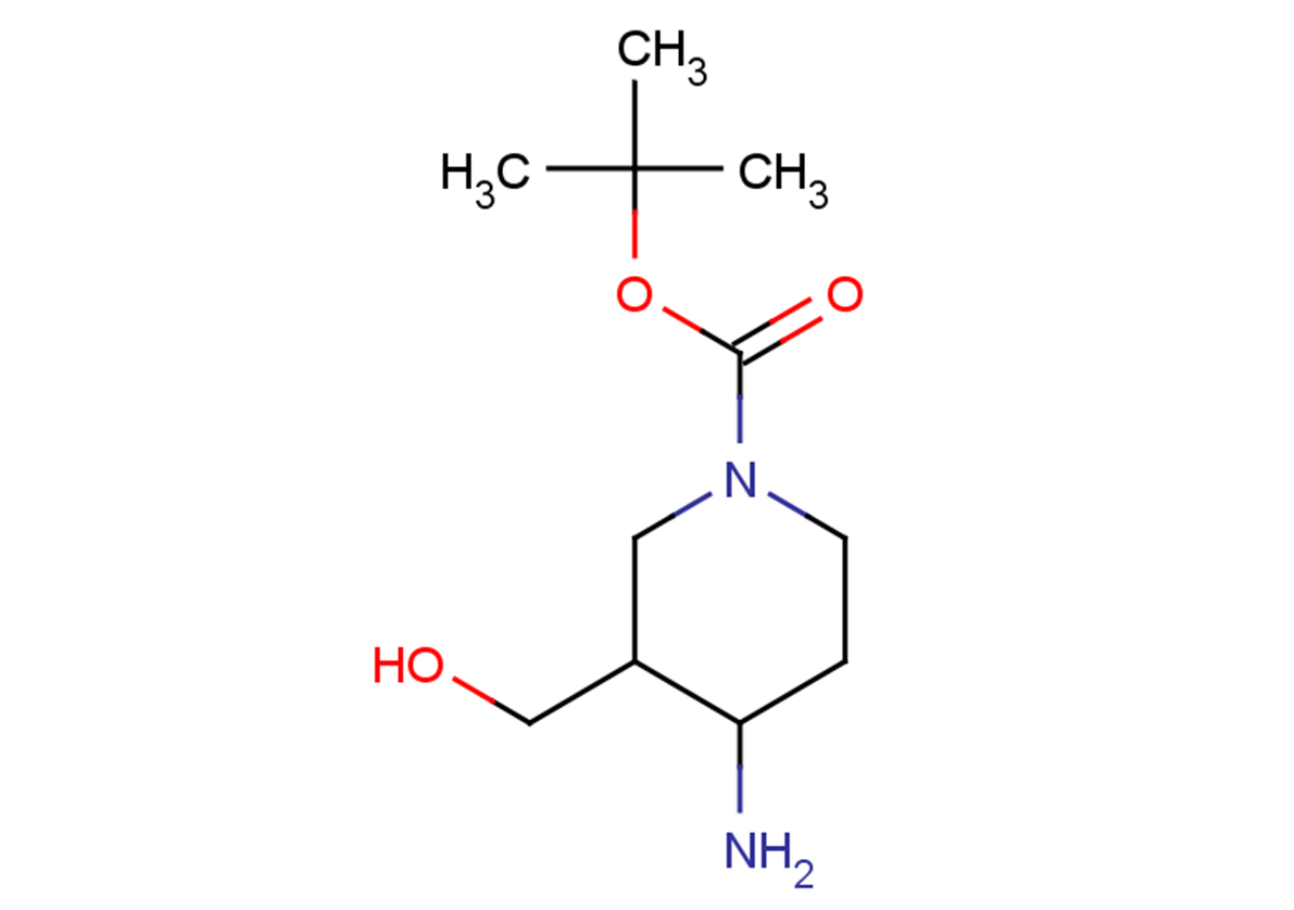 tert-butyl 4-amino-3-(hydroxymethyl)piperidine-1-carboxylate