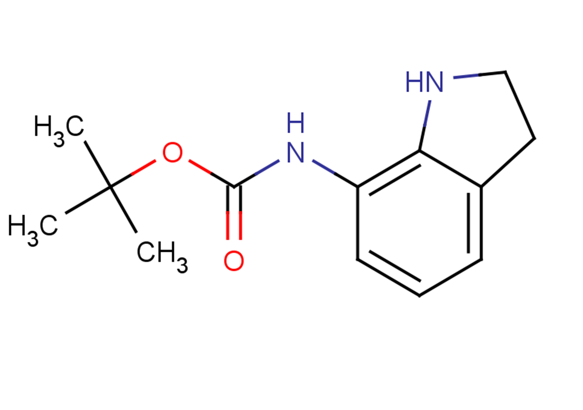 tert-butyl N-(2,3-dihydro-1H-indol-7-yl)carbamate