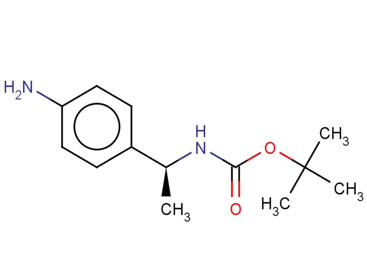 tert-butyl N-[(1S)-1-(4-aminophenyl)ethyl]carbamate