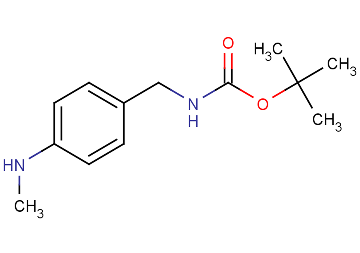 tert-butyl N-{[4-(methylamino)phenyl]methyl}carbamate