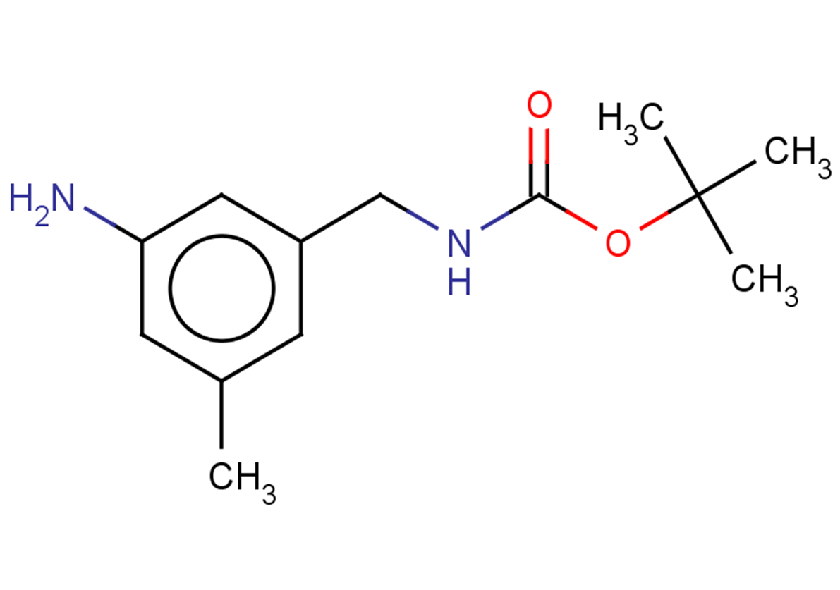 tert-butyl N-[(3-amino-5-methylphenyl)methyl]carbamate