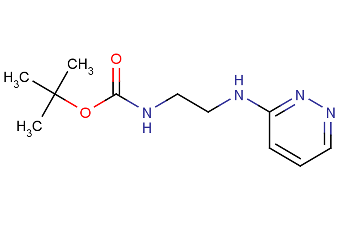 tert-butyl N-[2-(pyridazin-3-ylamino)ethyl]carbamate