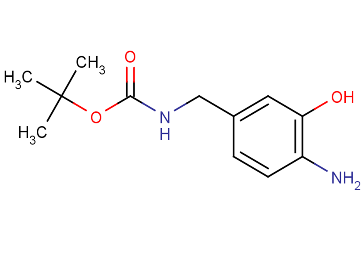 tert-butyl N-[(4-amino-3-hydroxyphenyl)methyl]carbamate