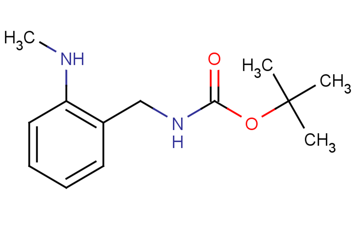 tert-butyl N-{[2-(methylamino)phenyl]methyl}carbamate