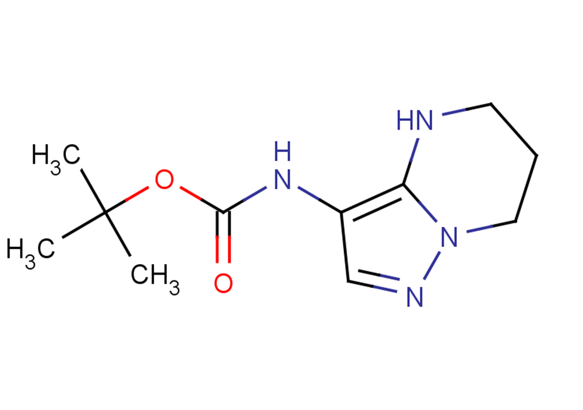 tert-butyl N-{4H,5H,6H,7H-pyrazolo[1,5-a]pyrimidin-3-yl}carbamate